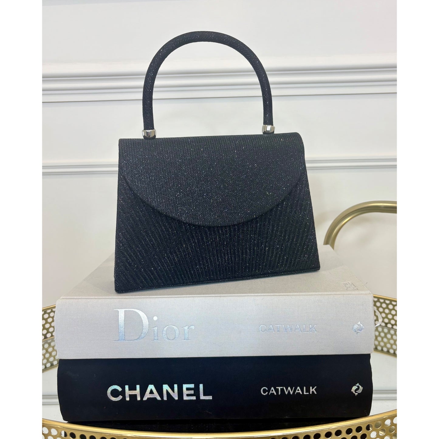 Black Sparkle Handbag