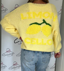 Limoncello Cardigan in Yellow