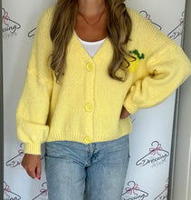 Load image into Gallery viewer, Limoncello Cardigan in Yellow